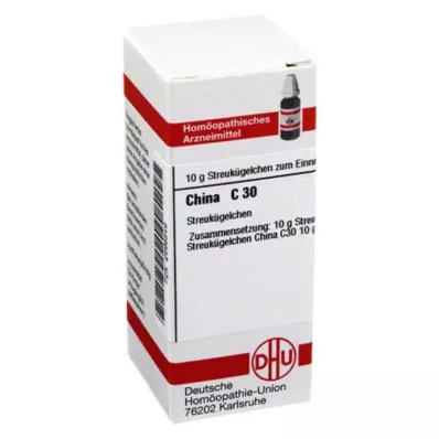 CHINA C 30 globuler, 10 g CHINA C 30 globuler, 10 g