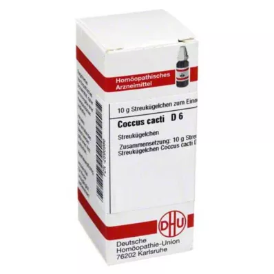 COCCUS kaktus D 6 kuler, 10 g COCCUS kaktus D 6 kuler, 10 g