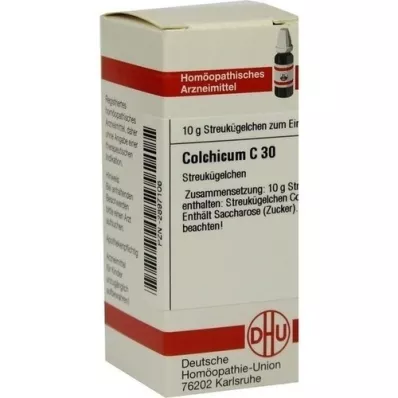 COLCHICUM C 30 globuler, 10 g