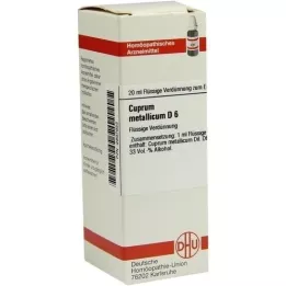 CUPRUM METALLICUM D 6 Fortynning, 20 ml