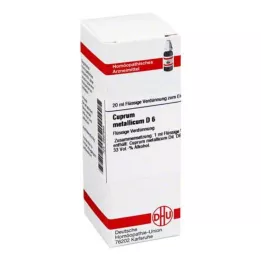 CUPRUM METALLICUM D 6 Fortynning, 20 ml