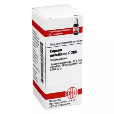 CUPRUM METALLICUM C 200 globuler, 10 g CUPRUM METALLICUM C 200 globuler, 10 g
