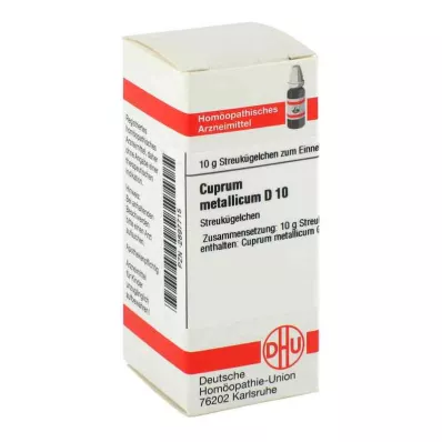 CUPRUM METALLICUM D 10 kuler, 10 g CUPRUM METALLICUM D 10 kuler, 10 g