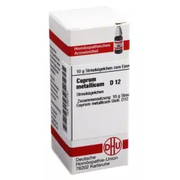 CUPRUM METALLICUM D 12 globuler, 10 g