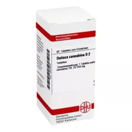 DATISCA cannabina D 2 tabletter, 80 stk
