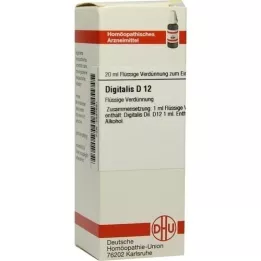 DIGITALIS D 12 Fortynning, 20 ml