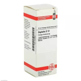 DIGITALIS D 12 Fortynning, 20 ml