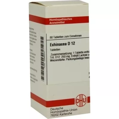 ECHINACEA HAB D 12 tabletter, 80 stk