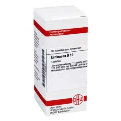 ECHINACEA HAB D 12 tabletter, 80 stk