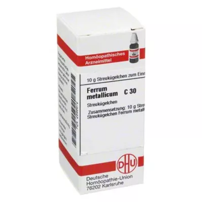 FERRUM METALLICUM C 30 globuler, 10 g FERRUM METALLICUM C 30 globuler, 10 g