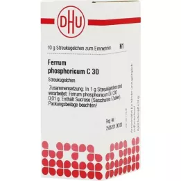 FERRUM PHOSPHORICUM C 30 globuler, 10 g