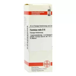 FORMICA RUFA D 6 Fortynning, 20 ml