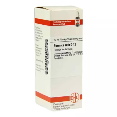 FORMICA RUFA D 12 Fortynning, 20 ml