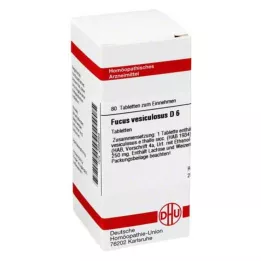 FUCUS VESICULOSUS D 6 tabletter, 80 stk