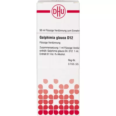 GALPHIMIA GLAUCA D 12 Fortynning, 50 ml