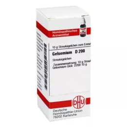 GELSEMIUM D 200 globuler, 10 g