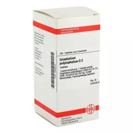 GNAPHALIUM POLYCEPHALUM D 2 tabletter, 200 stk