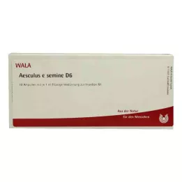 AESCULUS E semine D 6 ampuller, 10X1 ml