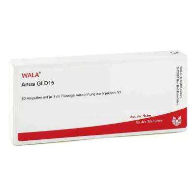 ANUS GL D 15 Ampuller, 10X1 ml ANUS GL D 15 Ampuller, 10X1 ml