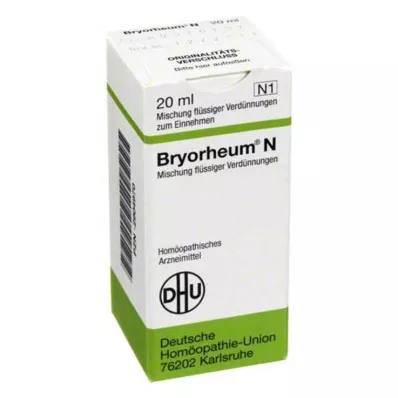 BRYORHEUM N Blanding, 20 ml BRYORHEUM N Blanding, 20 ml