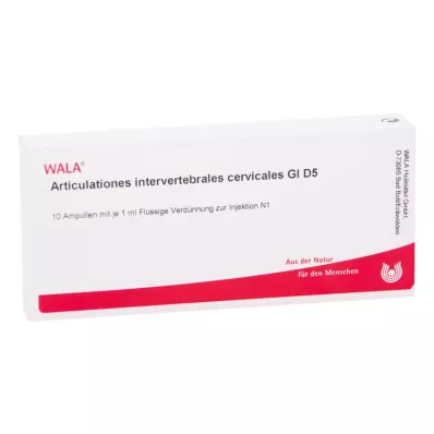 ARTICULATIONES intervertebral.cerv.GL D 5 ampuller, 10X1 ml ARTICULATIONES intervertebral.cerv.GL D 5 ampuller, 10X1 ml