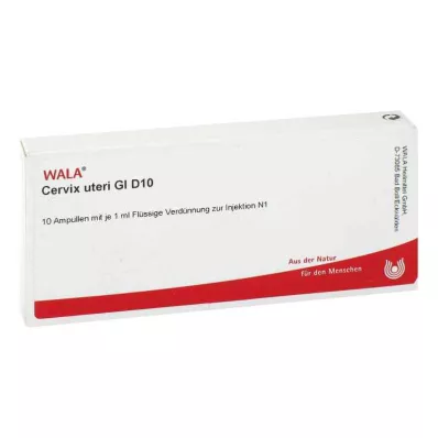 CERVIX uteri GL D 10 ampuller, 10X1 ml