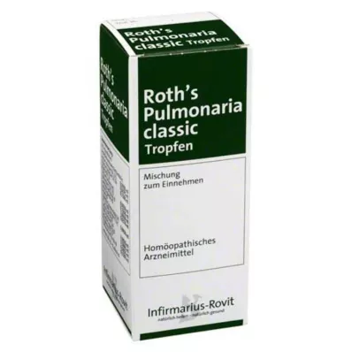 ROTHS Pulmonaria klassiske dråper, 100 ml ROTHS Pulmonaria klassiske dråper, 100 ml