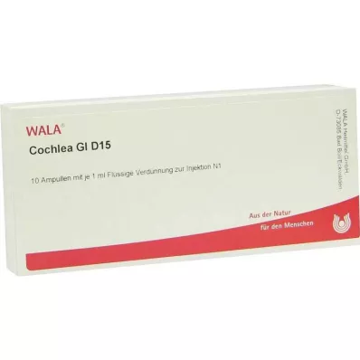 COCHLEA GL D 15 Ampuller, 10X1 ml COCHLEA GL D 15 Ampuller, 10X1 ml