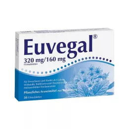 EUVEGAL 320 mg/160 mg filmdrasjerte tabletter, 50 stk