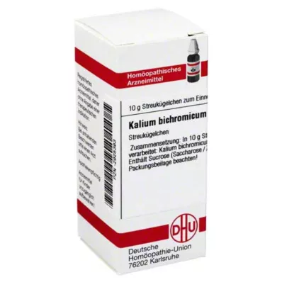 KALIUM BICHROMICUM C 30 globuler, 10 g