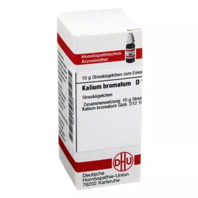 KALIUM BROMATUM D 12 globuler, 10 g KALIUM BROMATUM D 12 globuler, 10 g