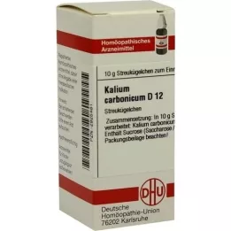 KALIUM CARBONICUM D 12 globuler, 10 g