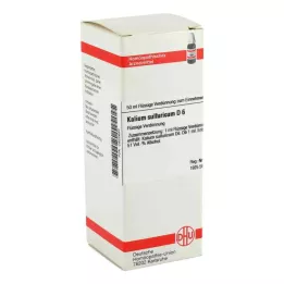 Kalium Sulfuricum D6 fortynning (50 ml)