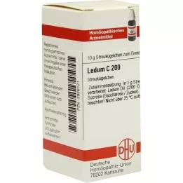 LEDUM C 200 globuler, 10 g