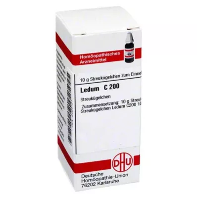 LEDUM C 200 globuler, 10 g LEDUM C 200 globuler, 10 g