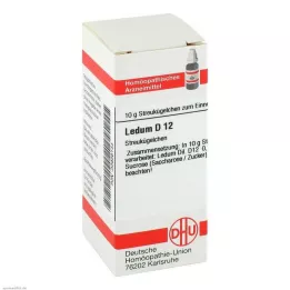 LEDUM D 12 globuler, 10 g