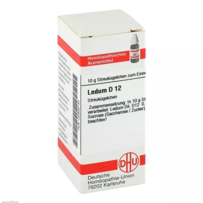 LEDUM D 12 globuler, 10 g LEDUM D 12 globuler, 10 g