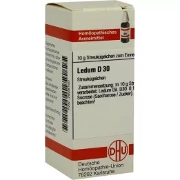 LEDUM D 30 globuler, 10 g