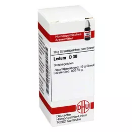 LEDUM D 30 globuler, 10 g