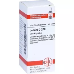 LEDUM D 200 globuler, 10 g