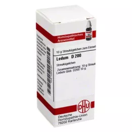 LEDUM D 200 globuler, 10 g