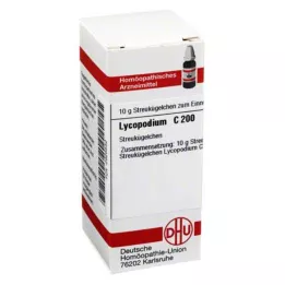 LYCOPODIUM C 200 globuler, 10 g