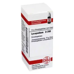 LYCOPODIUM D 200 globuler, 10 g