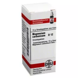 MAGNESIUM CARBONICUM D 12 globuler, 10 g