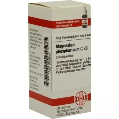 MAGNESIUM PHOSPHORICUM C 30 globuler, 10 g