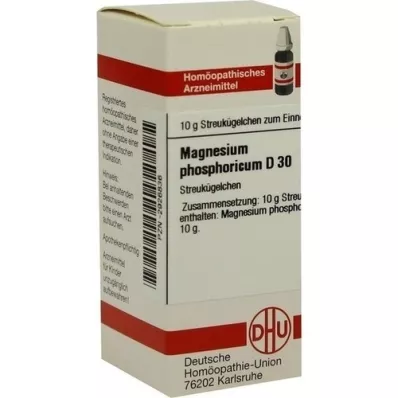 MAGNESIUM PHOSPHORICUM D 30 globuler, 10 g