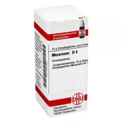 MEZEREUM D 4 kuler, 10 g