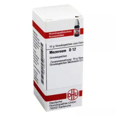 MEZEREUM D 12 globuler, 10 g