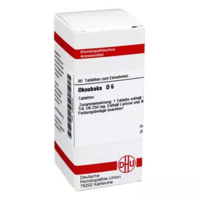 OKOUBAKA D 6 tabletter, 80 stk