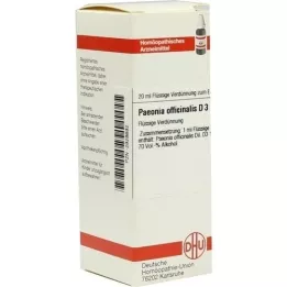 PAEONIA OFFICINALIS D 3 Fortynning, 20 ml